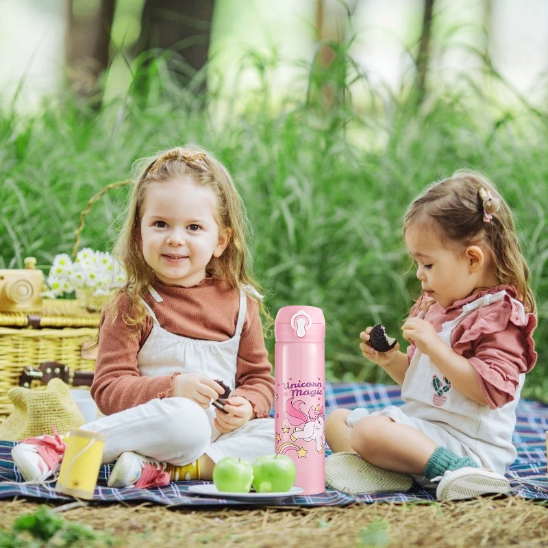 Детский термос из нержавеющей стали 500/350 мл | Дом и сад