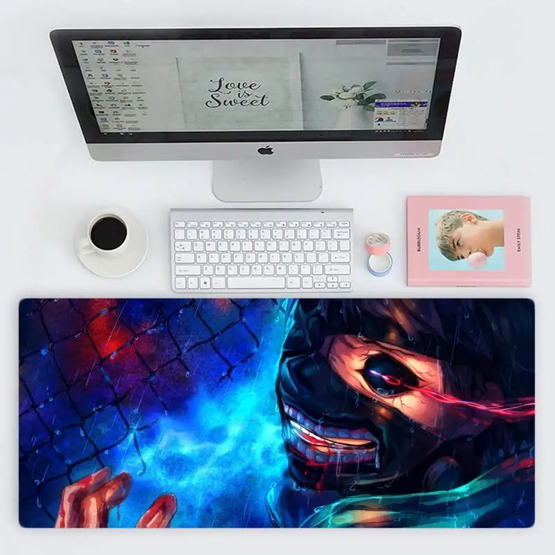 

Tokyo Ghoul Kaneki Ken Durable Rubber Desk Table Protect Game Office Work X XL Non-slip Laptop Cushion