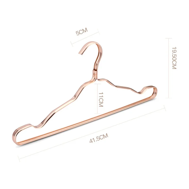 Космическая алюминиевая противоскользящая вешалка для одежды спальни