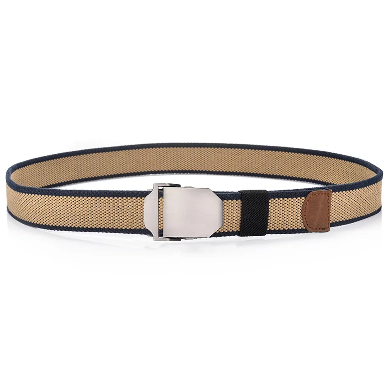 Ремень тканевый вязаный для мужчин и женщин толстый декоративный эластичный