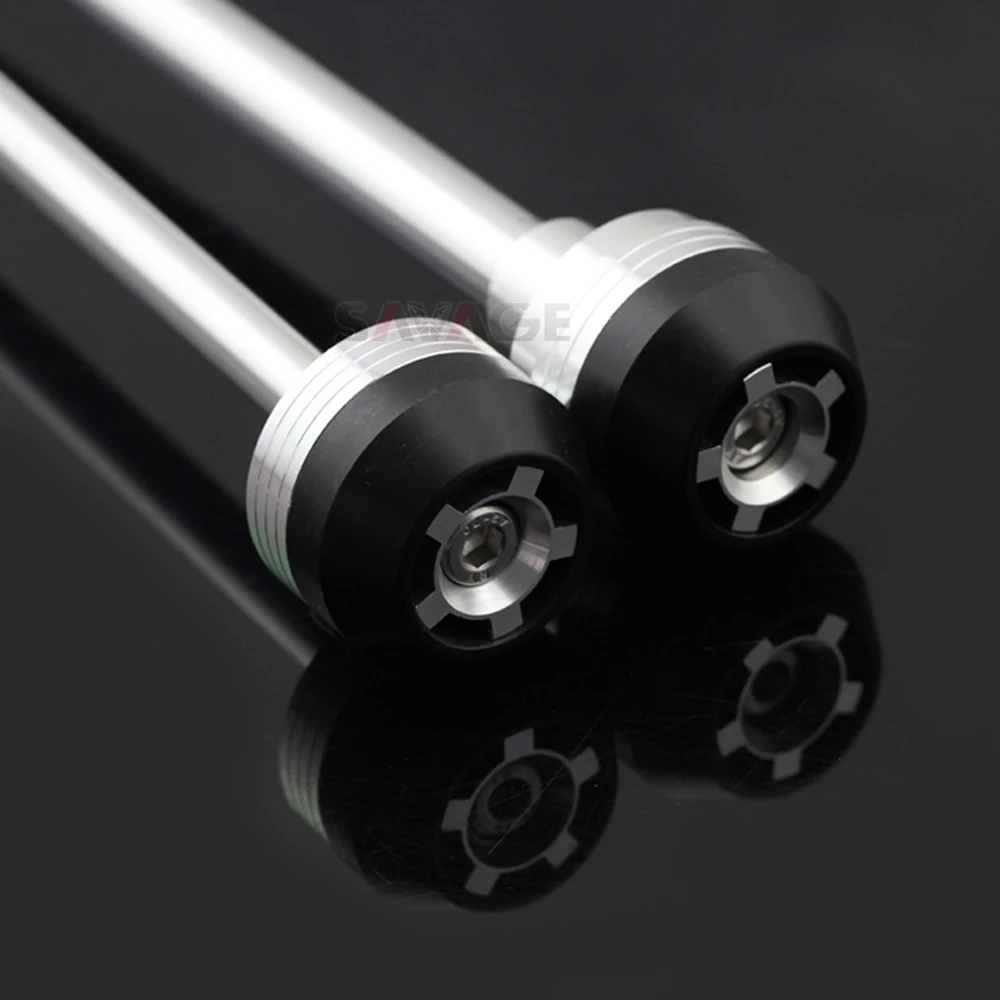 Front&ampRear Axle Fork Crash Sliders Wheel Protector For Triumph Tiger 800/XC 2011-2014 2013 Motorcycle Protection Accessories |