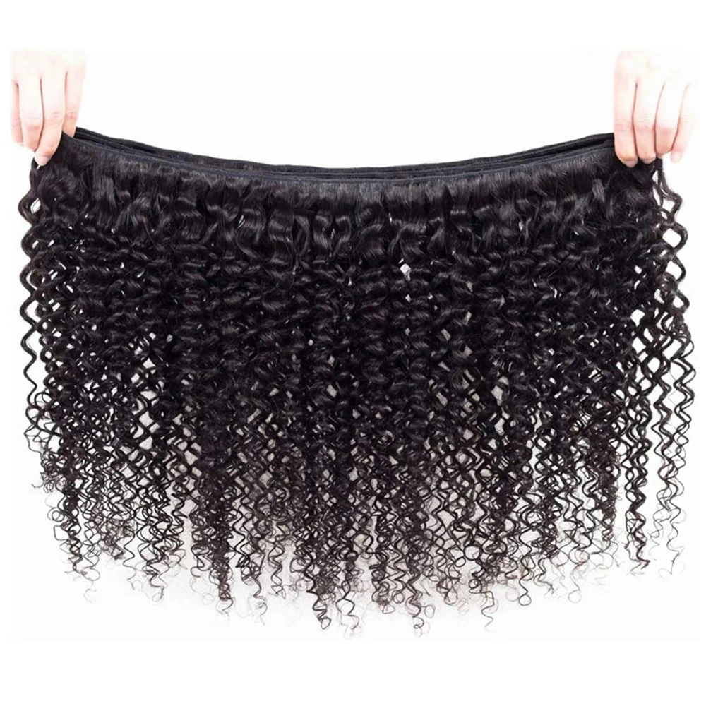 

Human Hair Bundles Kinky Curly Wave Hair Brazilian Deep Weave Hair Bundle 28 Inch Deep Remy Human Hair Weave Extensions