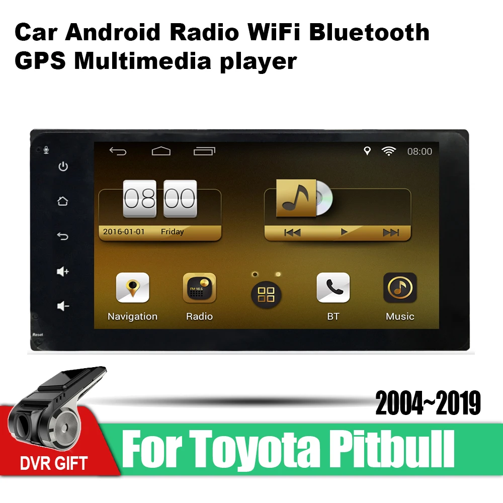 Автомобильный мультимедийный плеер ZaiXi с gps для Toyota Pitbull Box 2004 ~ 2019 автомагнитола