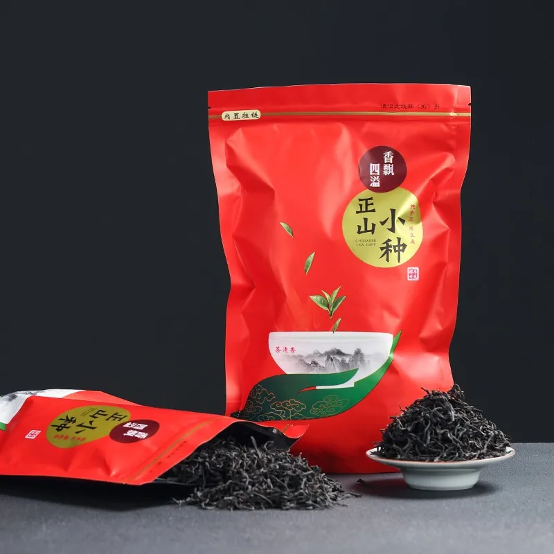 

Black tea High Quality Bulk Zhengshan Xiaozhong Wuyi Smoked Flavor Lapsang Souchong Chinese Black Chinese Tea 250g