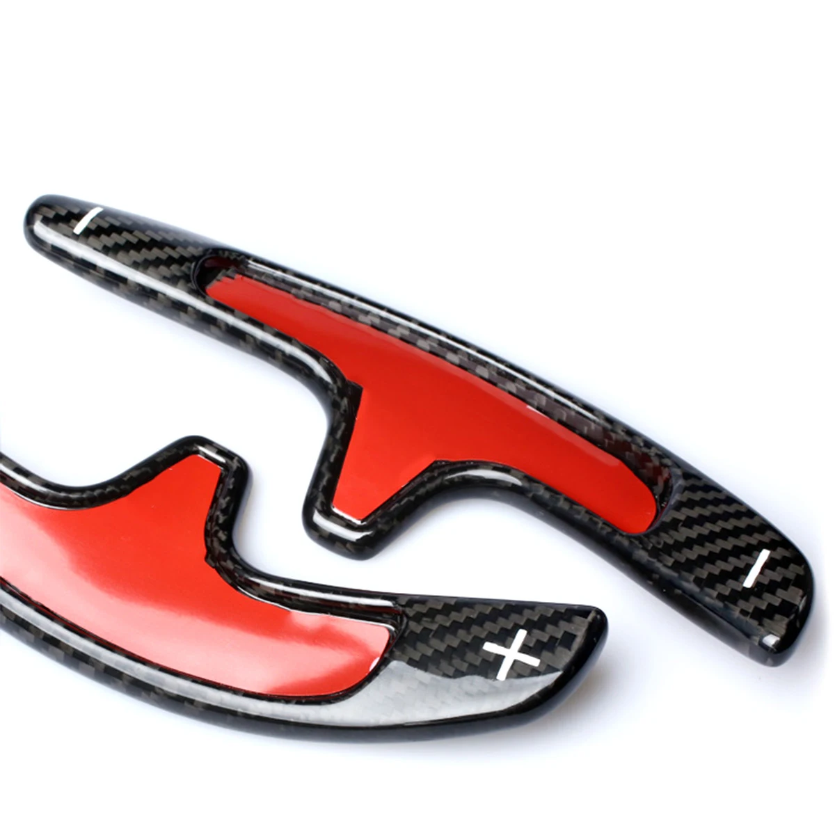 

Carbon Fiber Car Steering Wheel Extend Paddle Shifters Covers Car Stickers For Porsche Cayman 981 Carrera 991 2012 2013-2016
