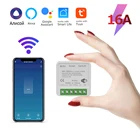 Умный выключатель Tuya, 16 А, Wi-Fi, голосовое управление