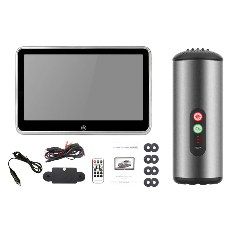 1 комплект 10 В ch подголовник автомобиля DVD плеер FM Bluetooth Монитор & шт. автомобиль UVC
