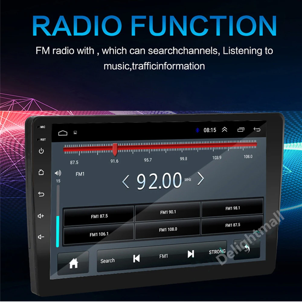Автомагнитола на Android 10 1 без dvd с GPS-навигацией для Toyota RAV4 2007-2011 2din мультимедийный