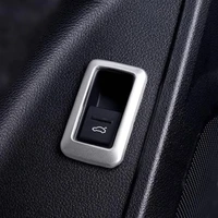 lsrtw2017 car trunk door switch control button frame trims for audi q3 2019 2020 2021 accessories auto styling kit parts