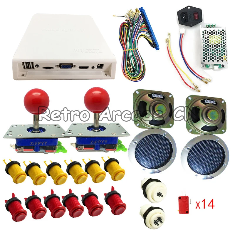 Аркадная игра комплект 1299 в 1 pcb коробка 5S Джамма доска с копией sanwa Джойстик
