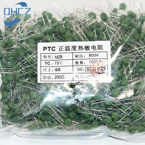 10 шт. термистор MZ8 PTC положительная Температура Прямая вилка 30R ~ 60R 100R ~ 300R ~ 500R ~ 800R ~ 1,2 K 1K