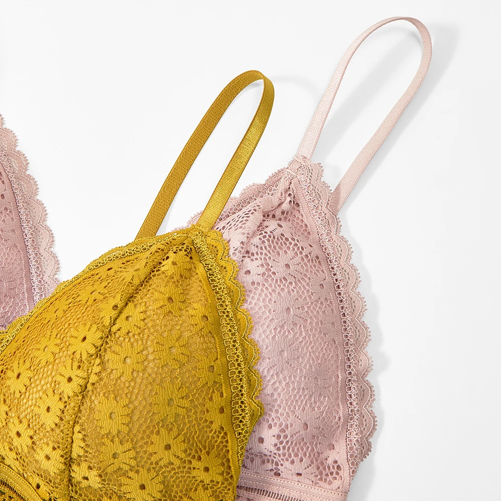Бюстгальтер женский кружевной пуш-ап со съемными подкладками | Женская одежда