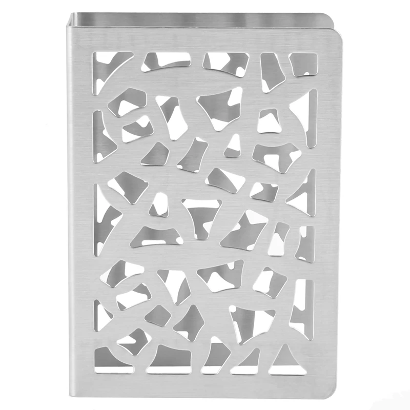 

Настольный держатель для салфеток из нержавеющей стали, держатель для бумажных полотенец, металлический вертикальный держатель для салфет...