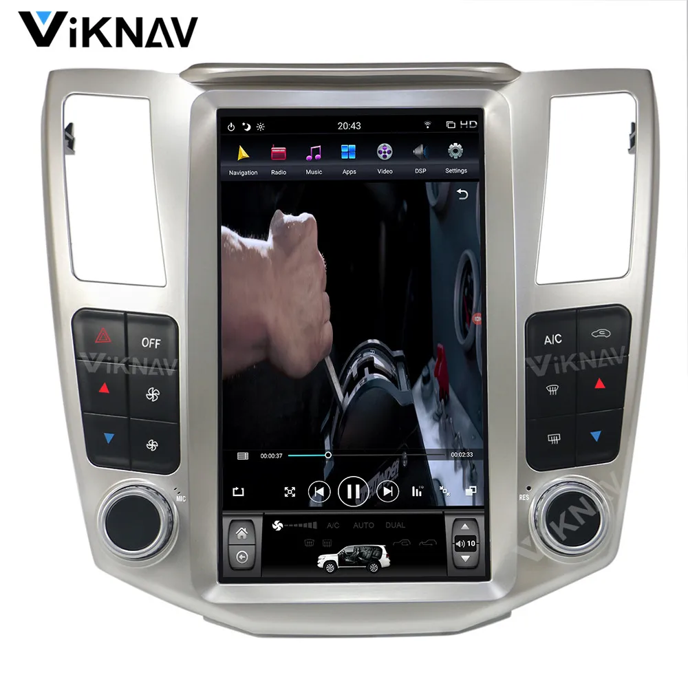 Автомобильное радио GPS-навигатор для-Lexus RX RX300 RX330 RX350 RX400H 2004 2005 2006 2007 2DIN android