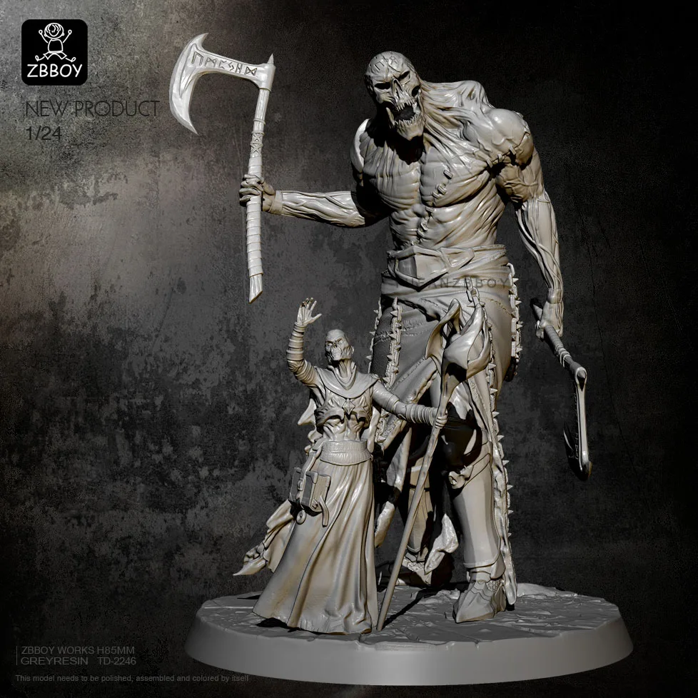 S Wizards And Cursed Monsters Model Self-assembled Td-2246
