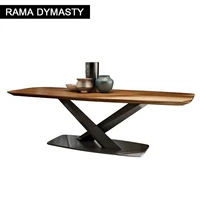 rama dynasty now simple nordic restaurant wooden dining table rectangular table