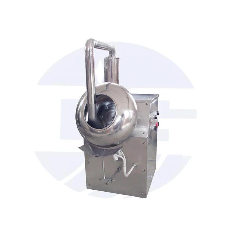 Коммерческая машина для нанесения покрытия шоколадных конфет и сахара покрытие