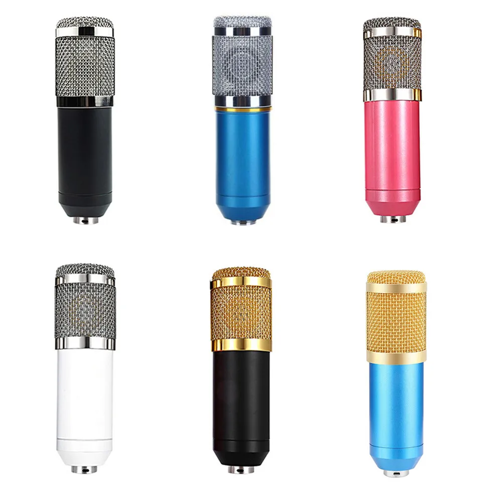 BM 800 микрофон для компьютера игры проводной Конденсатор Запись комплект