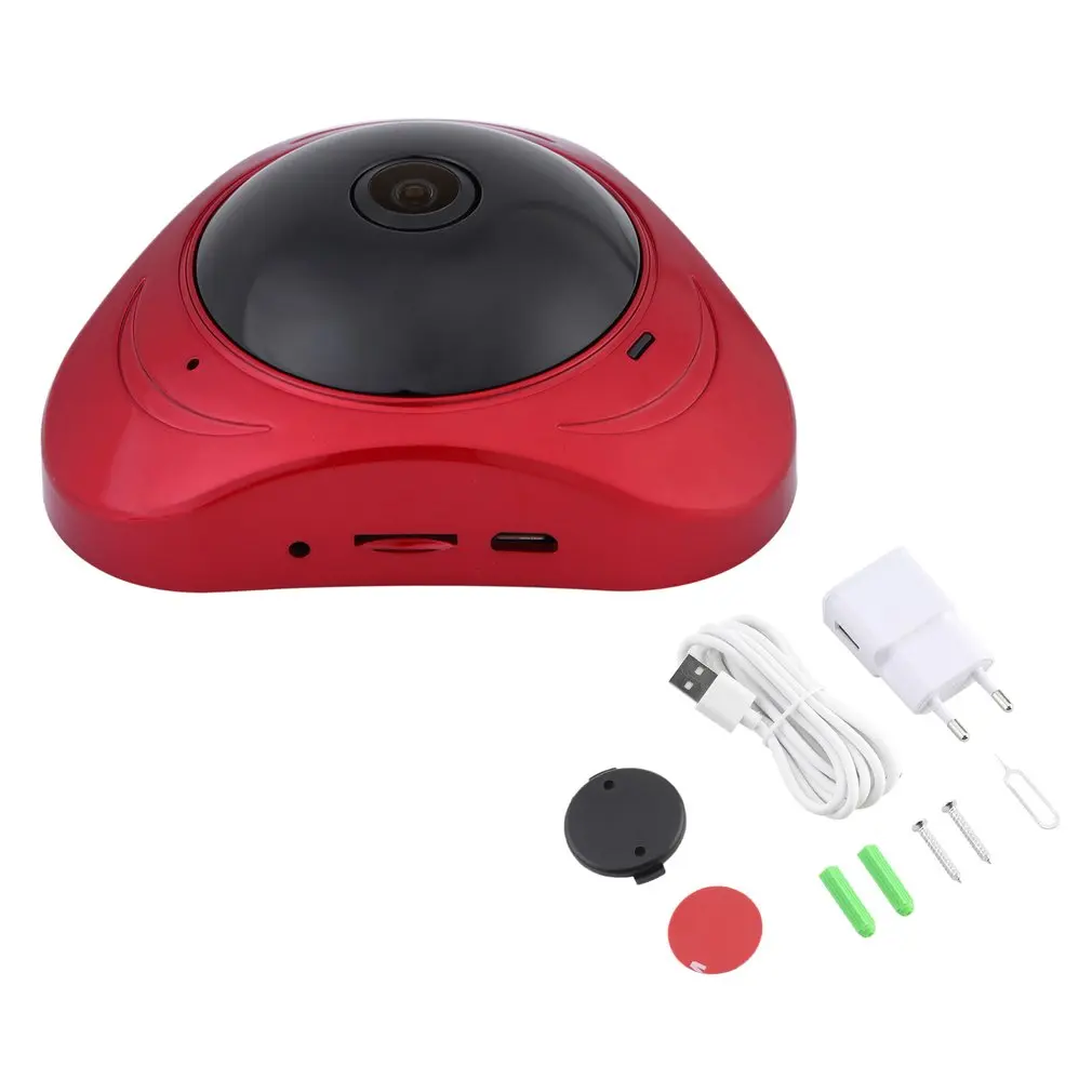 960P VR Wi Fi 360 градусов панорамная камера обнаружения движения смарт Беспроводная ip