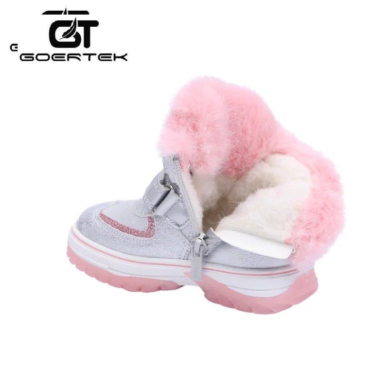 GT 2020 новые модные теплые зимние ботинки для девочек с плюшевой подкладкой