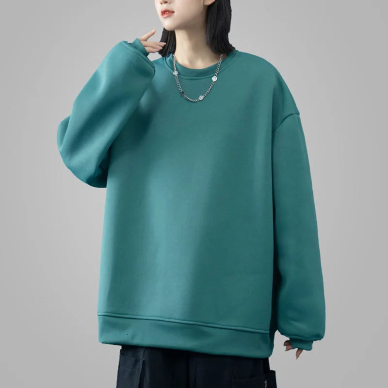 

Женские толстовки оверсайз Privathinker, Модные осенние повседневные пуловеры с круглым вырезом, уличная одежда унисекс