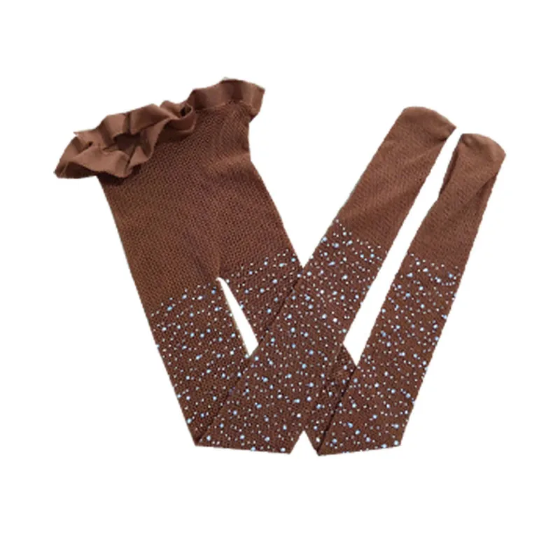 2019 Fashion Kids Baby Girls Rhinestone Fishnet Stockings Children Girl Mesh Pantyhose Hollow Out Tights | Детская одежда и обувь