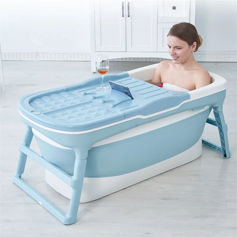 Складная Ванна для ванной пластиковая плотная переносная всего тела|Надувные и