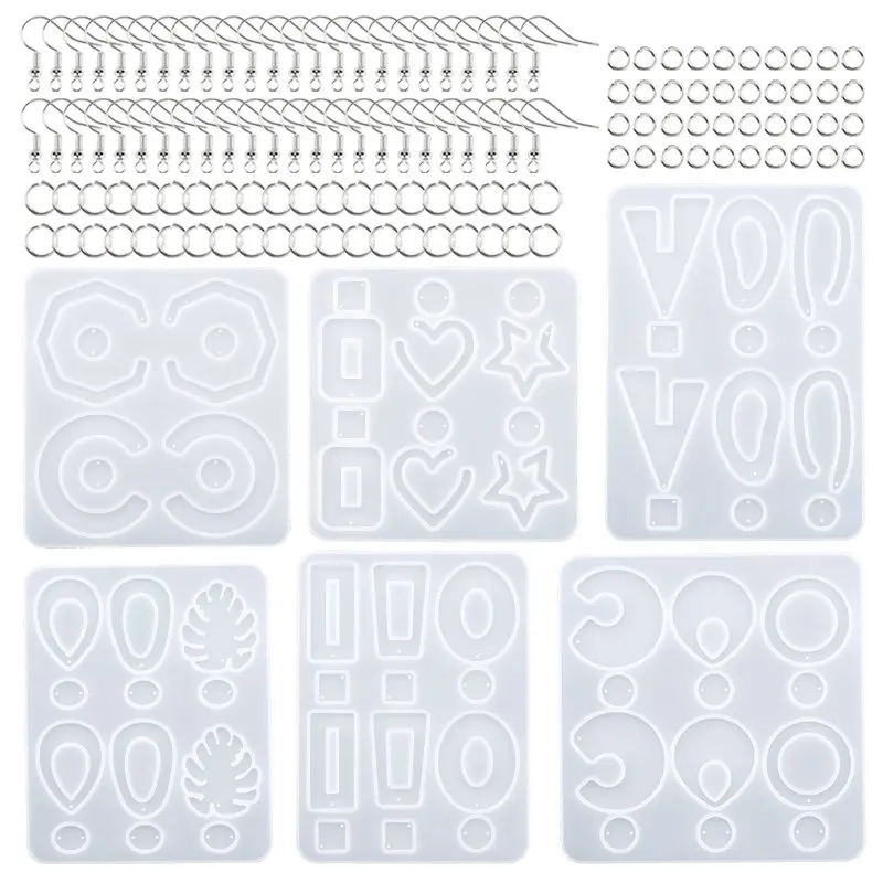 Набор формы для литья эпоксидной смолы бриллиантовые серьги Подвески