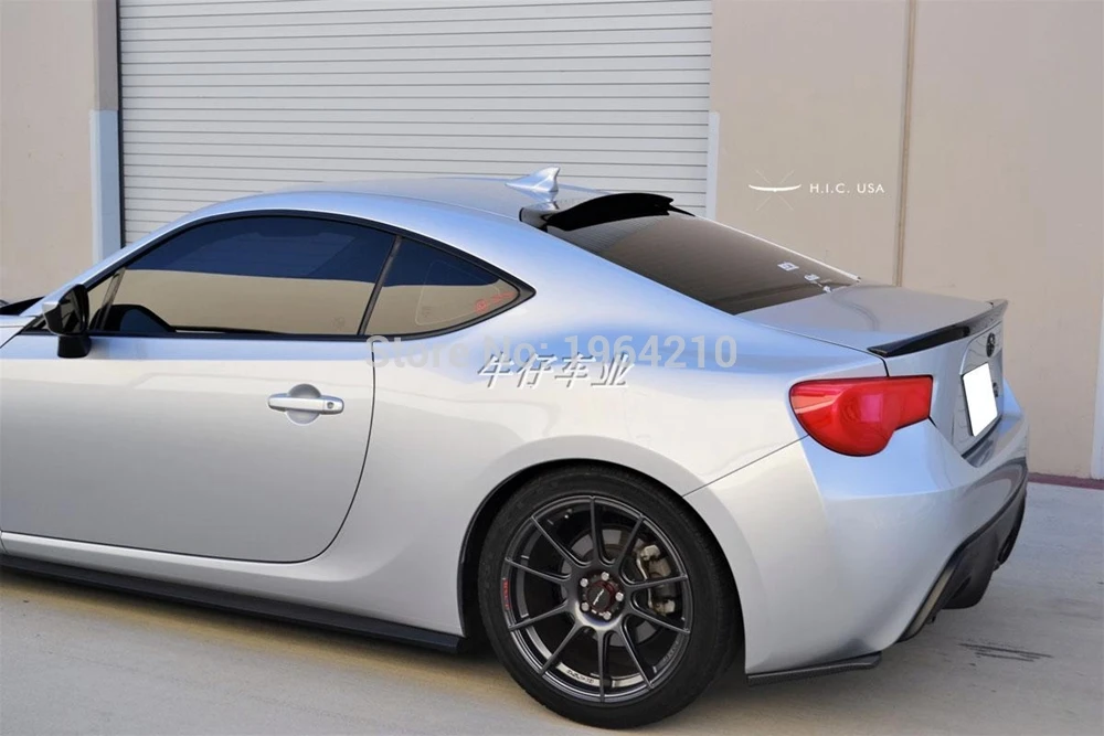 Автомобиль Стайлинг для Subaru BRZ Toyota 86 GT86 2012-2016 АБС-пластик задний спойлер на крышу