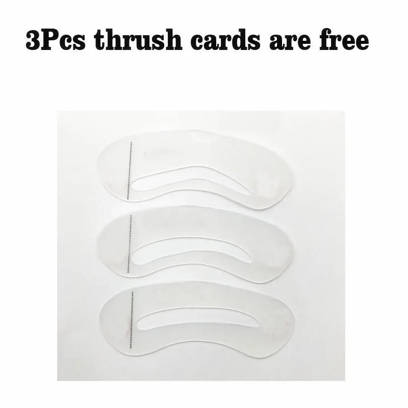 Карандаш для бровей из натурального волокна гель волос Макияж наращивания