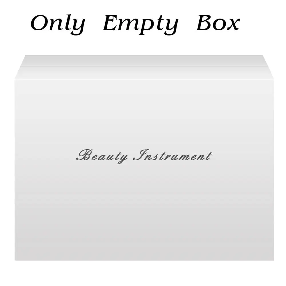 Only Empty Box Светодиодный светильник для подтяжки кожи RF EMS лица фотон омоложение лифтинг Подтяжка лица маска от морщин терапия Уход за кожей Массажер 5в1 - Цвет: Only Empty Box