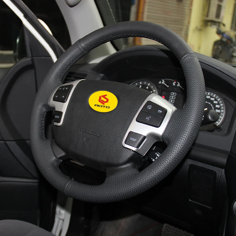 Оплетка на руль для Toyota Land Cruiser 2008 2015 Tundra 2007 2013 Sequoia 2011|Чехлы руль| |