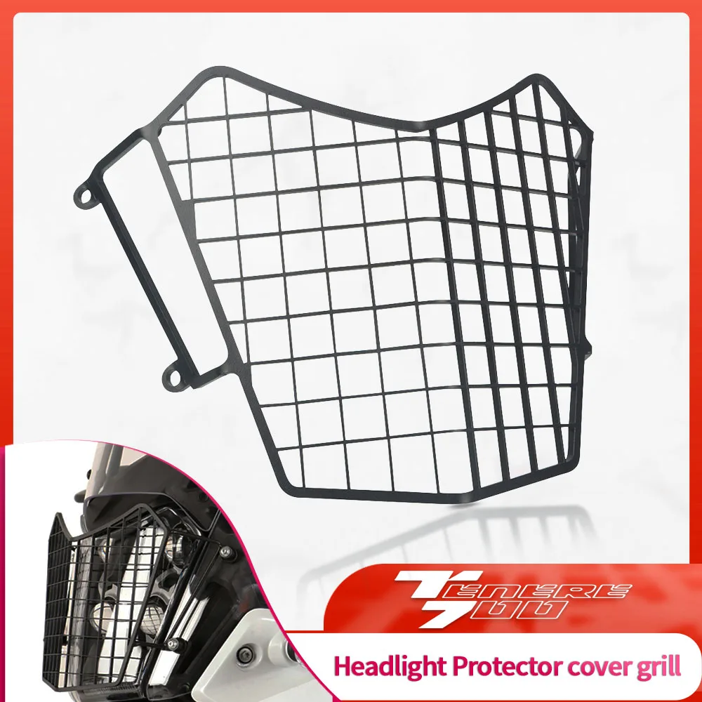 

Motorcycle Headlight Head Light Guard Protector Cover Protection Grill For Yamaha Tenere 700 Rally XTZ690 XTZ700 Tenere /XT700Z