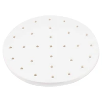air fryer perforated parchment paper sheets liners 9 inch 200 sheet for airfryer bamboo steamer basket microwave