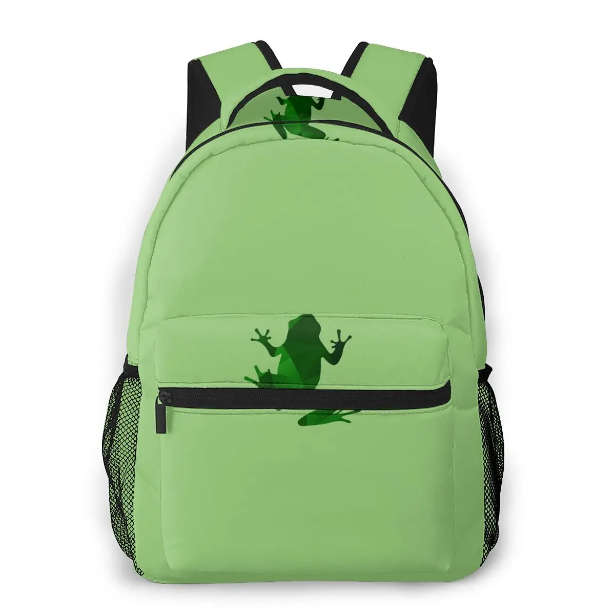 

Backpack Women Shoulder Bag For Teenage Girls Green Frog Bagpack Female Ladies School Backpack