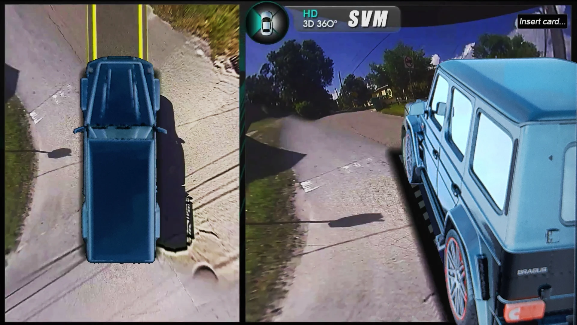 SZDALOS Newst HD 3D 360 панорамный обзор системы мониторинга для G-Class Bird View system 4 Автомобильная камера 1080P DVR g-сенсор