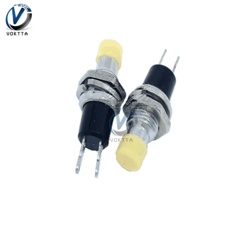 5pcs/lot Red/White/Yellow/Green/Blue PBS-110 Lockless ON/OFF Push Button Switch Press the Reset | Обустройство дома