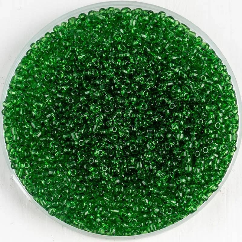 Wholesale transparent green 2mm 1000pcs Czech glass crystal beads for bracelet earrings accessories material DIY manual | Украшения и