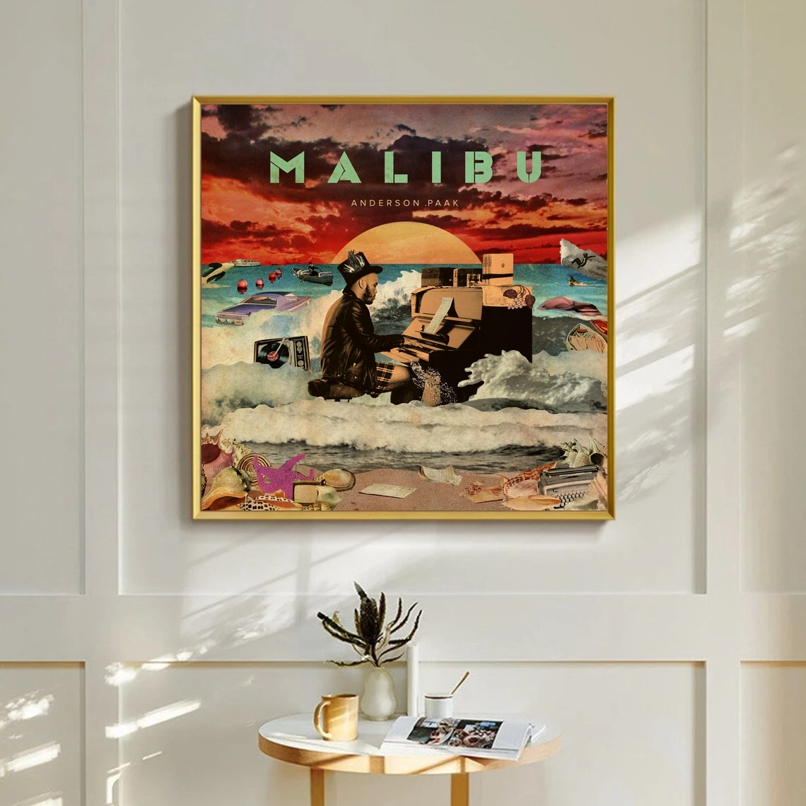 Музыкальный альбом Anderson Paak Malibu печать плакатов художественная картина на холсте