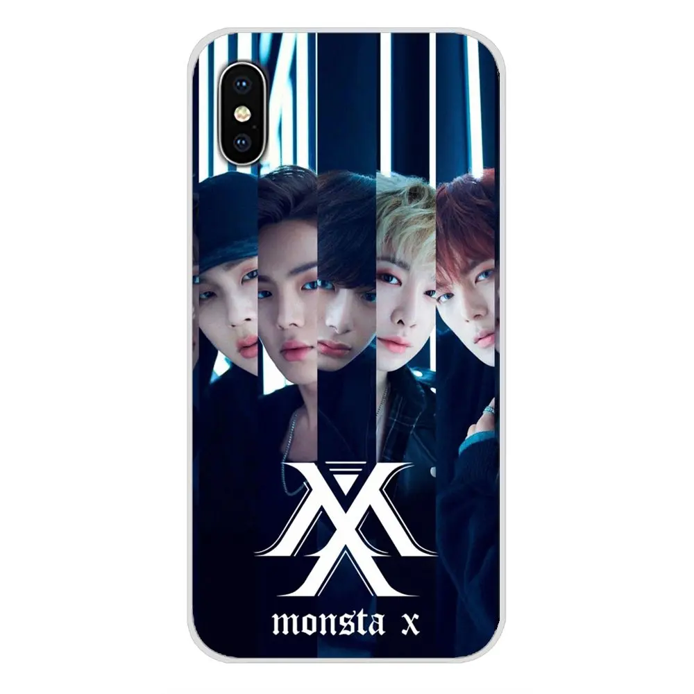 For Samsung A10 A30 A40 A50 A60 A70 Galaxy S2 Note 2 3 Grand Core Prime Monsta X KPOP Boy Group Accessories Phone Shell Covers | Мобильные
