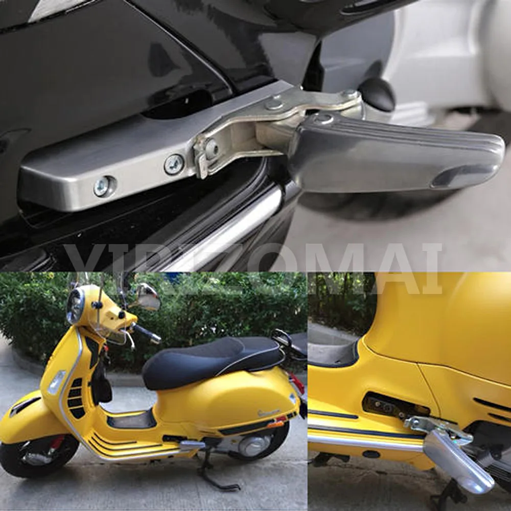Новинка удлинители для ножек пассажира Vespa GT GTS GTV 60 125 200 250 300 300ie аксессуары