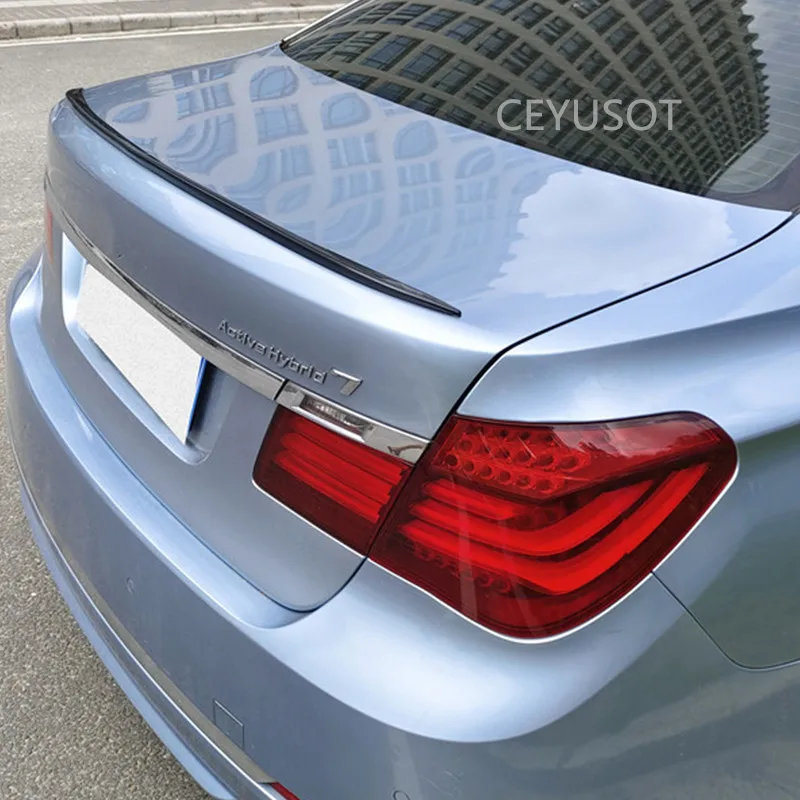 CEYUSOT для новых спойлер аксессуары BMW 7 серии G11 F03 F04 PU материал Автомобильный
