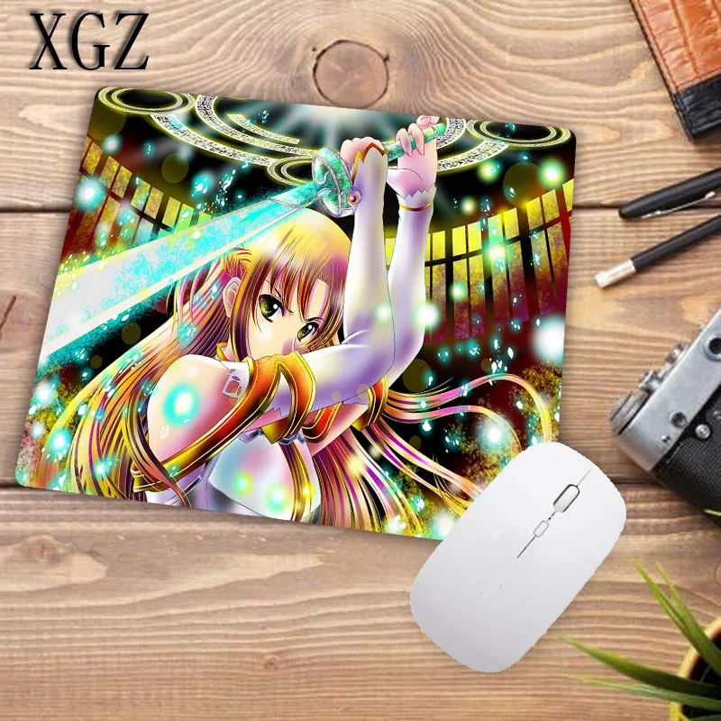 Коврик для мыши XGZ Sword Art с фиксируемыми краями большой компьютерный коврик XXL