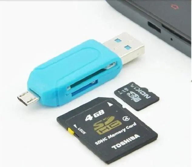 Многофункциональный USB-хаб с универсальным картридером и поддержкой мобильных телефонов Micro OTG TF Flash для компьютера PC и аксессуаров для MacBook Pro и Huawei.