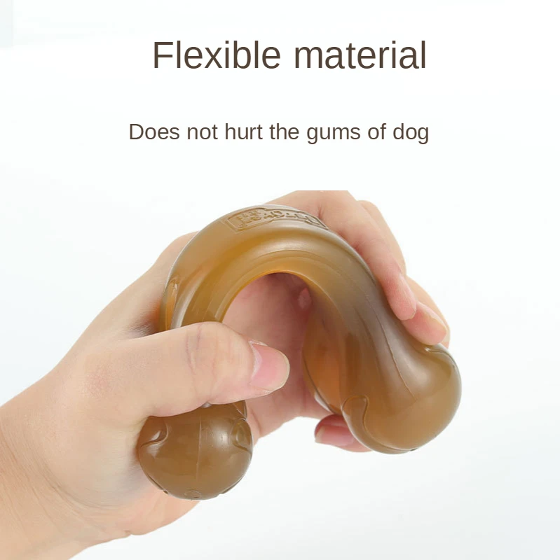 Новинка игрушка для чистки зубов собак жевательная в форме кости Интерактивная