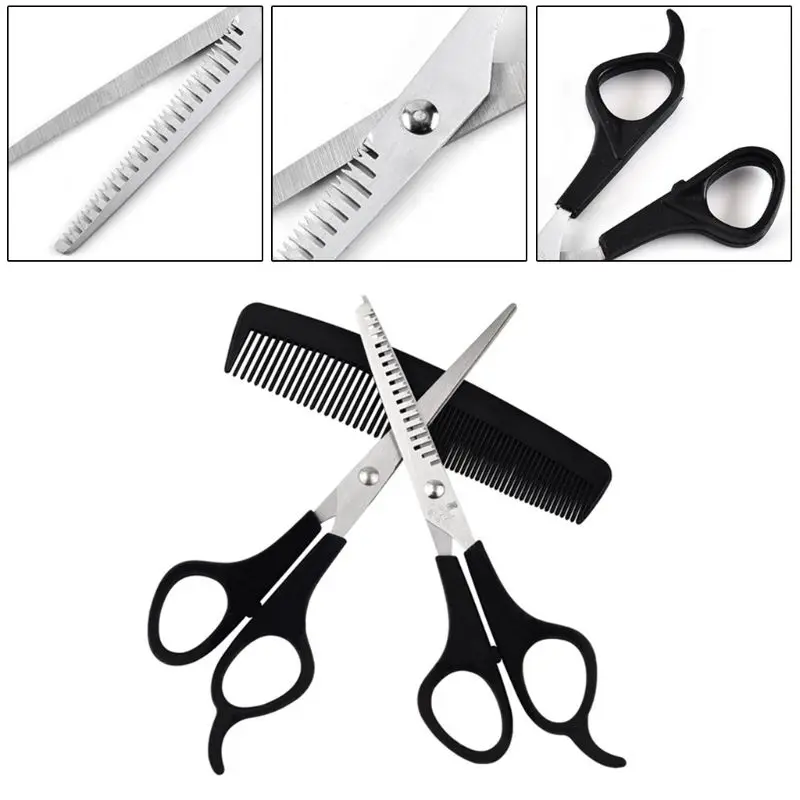 

3pc Hair Scissors Cutting Shears Salon Professional Barber Hair Cutting Thinning Hairdressing Set Styling Tool Hairdress