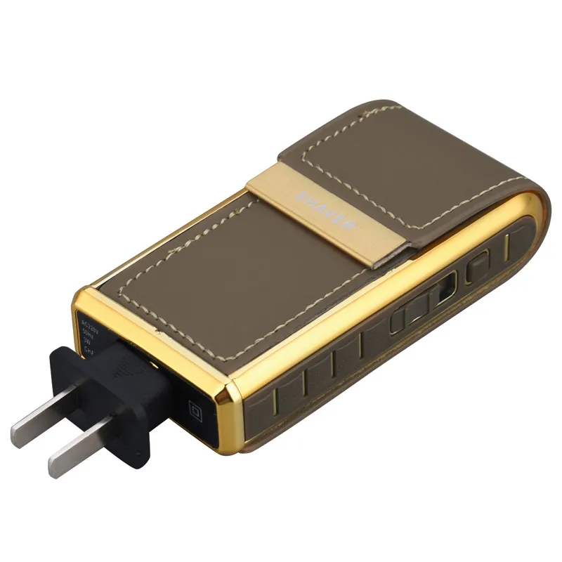 Электробритва CkeyiN электробритва с сабельной обшивкой для мужчин бритва кожаной