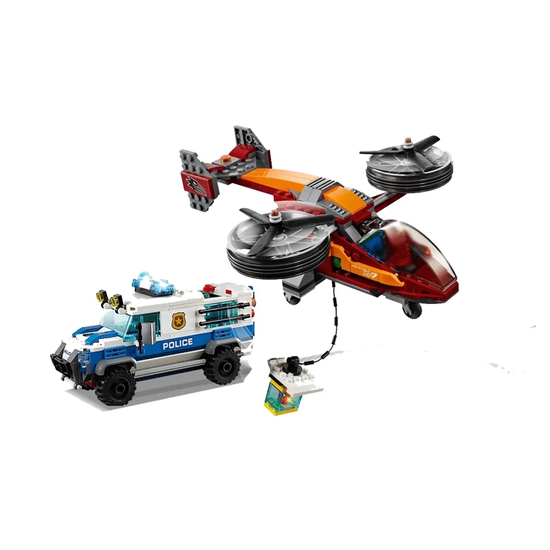 Новая городская серия игрушек Звездный полицейский алмаз грабежи совместимы с