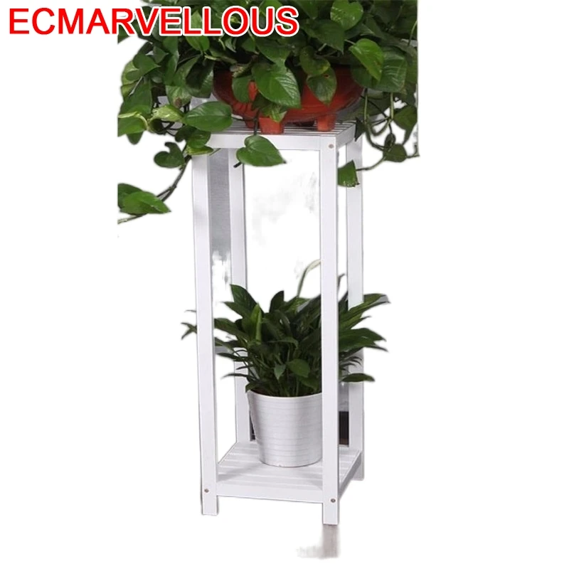 Деревянные леса Porta Piante Soporte Plantas внутренняя лестница горшок Varanda Балконная стойка