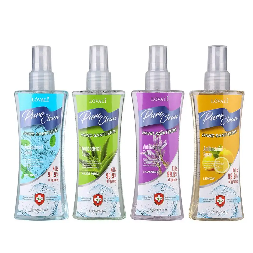 4 шт. портативная дезинфекция геля спиртовой антисептик для рук|Универсальные